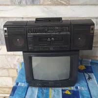 رادیو ضبط سونی ۵۰۰ . تلویزیون شهاب ۳۰۰