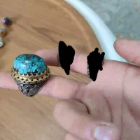 فیروزه نیشابوری رگه عنکبوتی محک فوق فوق کلکسیونی