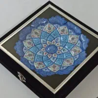 بشقاب مینا کاری|صنایع دستی و سایر لوازم تزئینی|اصفهان, مولوی|دیوار