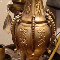 2عدد لوستر برنزی