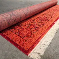 فرش ستاره کویریزد سلطان آباد طرح بلوچی|فرش|تهران, دبستان|دیوار