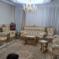 مبل سلطنتی ۹ نفره|مبلمان خانگی و میز عسلی|گلستان (تهران), |دیوار