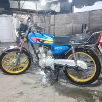 موتور 125 پلاک معمولی