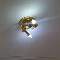 ابکاری طلا بسیار شیک|لوستر و چراغ آویز|اهواز, زیتون کارمندی|دیوار