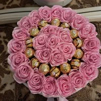 دسته گل روبانی|گل مصنوعی|اردبیل, |دیوار