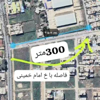 زمین تجاری  دونبش درگنبد ایستگا گرگان|فروش زمین و ملک کلنگی|گنبد کاووس, |دیوار