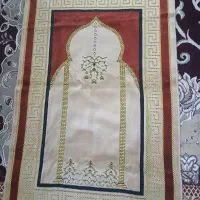 سجاده جانماز بزرگ مخمل درجه یک سوغات حج