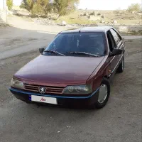 پژو 405 عنابی