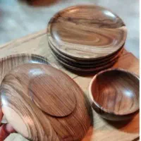 ظروف چوبی یلدایی کاسه پیاله فقط عمده از اصفهان