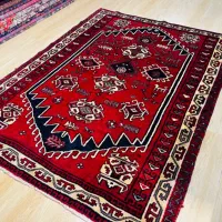 فرش پرده ای لری بافت تمام رنگ گیاهی|فرش|تهران, سلسبیل شمالی|دیوار