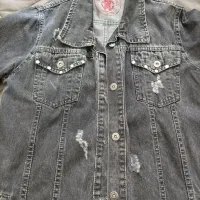 مانتو جین یا لی رنگ ذغالی|لباس|ری, دیلمان|دیوار