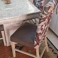 میز غذاخوری ۴ نفره|میز و صندلی غذاخوری|شاهین‌شهر, شهرک میلاد|دیوار