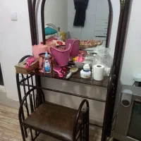 پا تختی وآینه کنسول