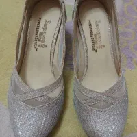 ست کفش و کیف مجلسی سایز 38 اکلیلی