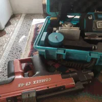 تفنگ میخکوب و تراز لیزری
