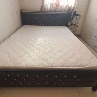 تخت دونفره بزرگ شیک و مدرن با تشک سالم|تخت و سرویس خواب|قرچک, مهدیه|دیوار