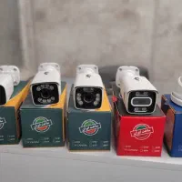 2عدد دوربین مداربسته وارم لایت دید در شب رنگی فول