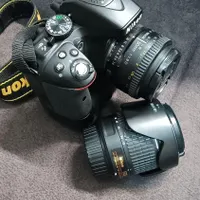 دوربین نیکون Nikon D5300 با لنز پرتره Nikkor
