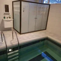 شیشه سکوریت میرال تاشو اتوماتیک نرده پارتیشن|خدمات پیشه و مهارت|کرج, گلشهر|دیوار