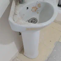 روشویی با پایه|لوازم سرویس بهداشتی|بهارستان, |دیوار