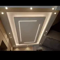 کناف،سقف کاذب،قرنیز،mdf|خدمات پیشه و مهارت|جم, |دیوار