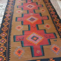 گلیم سنتی قدیمی دست بافت 4 متری