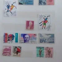 آلبوم تمبر قدیمی|کلکسیون سکه، تمبر، اسکناس|بجنورد, |دیوار