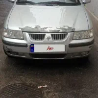 سمند نقره ای دوگانه بیرون مدل ۸۶|خودرو سواری و وانت|تبریز, |دیوار