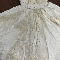 لباس عروس تمام سنگ