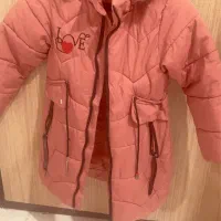 کاپشن دخترانه پالتویی سالم مناسب ۸تا ۱۰سال