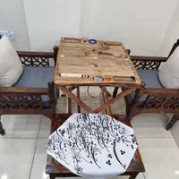 تخته نرد رستیک چوب گردو