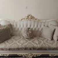 مبل استیل  ۷نفره با نهارخوری ۶نفره