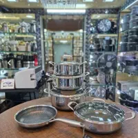 قابلمه های 9پارچه استیل لیزری مارک یو سی سی لایف