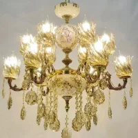 لوستر 10+2 شعله طرح لیلی مجنون تولیدی رستمی