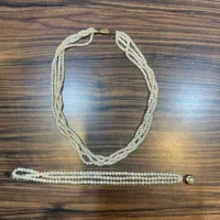 دستبند و گردنبند مروارید