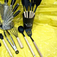 سرویس چاقو و کفگیر ملاقه|ظروف پخت‌وپز|اهواز, زیتون کارگری|دیوار