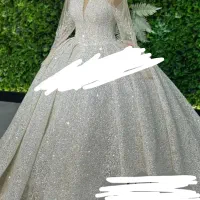 لباس عروس سنگین و زیبا فروش فقط 4 تومن