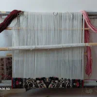دار قالی عرض77طول 110