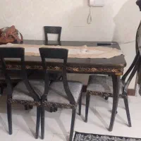 میزنهارخوری6نفره چوبی