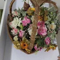 گلدون چوبی مصنوعی فقط100