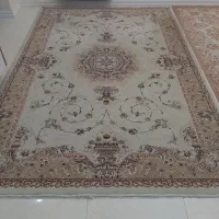 یک جفت فرش ۶ متری ماشینی سالم ویک عدد ۹ متر