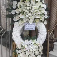 بورس تاج گل افتتاحیه جشنی ختم