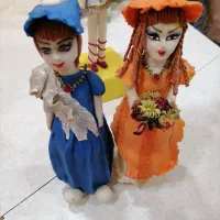 فروش عروسک باربی خمیری صنایع دستی
