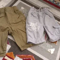 شلوارک کتان سرهمی شورت اموزشی|کفش و لباس بچه|فردیس, شهرک راه آهن|دیوار