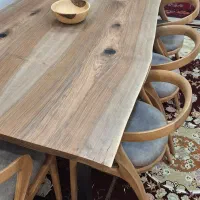 میز چوب و رزین