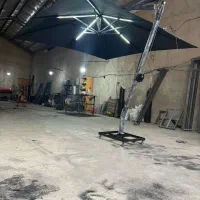 چتر پایه بغل سایبان