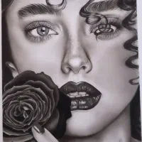 سفارش پرتره،طراحی چهره سیاه قلم پذیرفته میشود