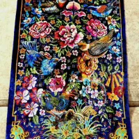 فرش تمام ابریشم قم رانر