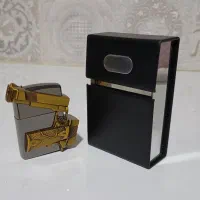 جعبه سیگار و فندک