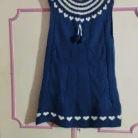 یک عدد پیراهن دخترانه و دو عدد بافت|حراج|قزوین, |دیوار